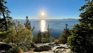 Sun over Tahoe
